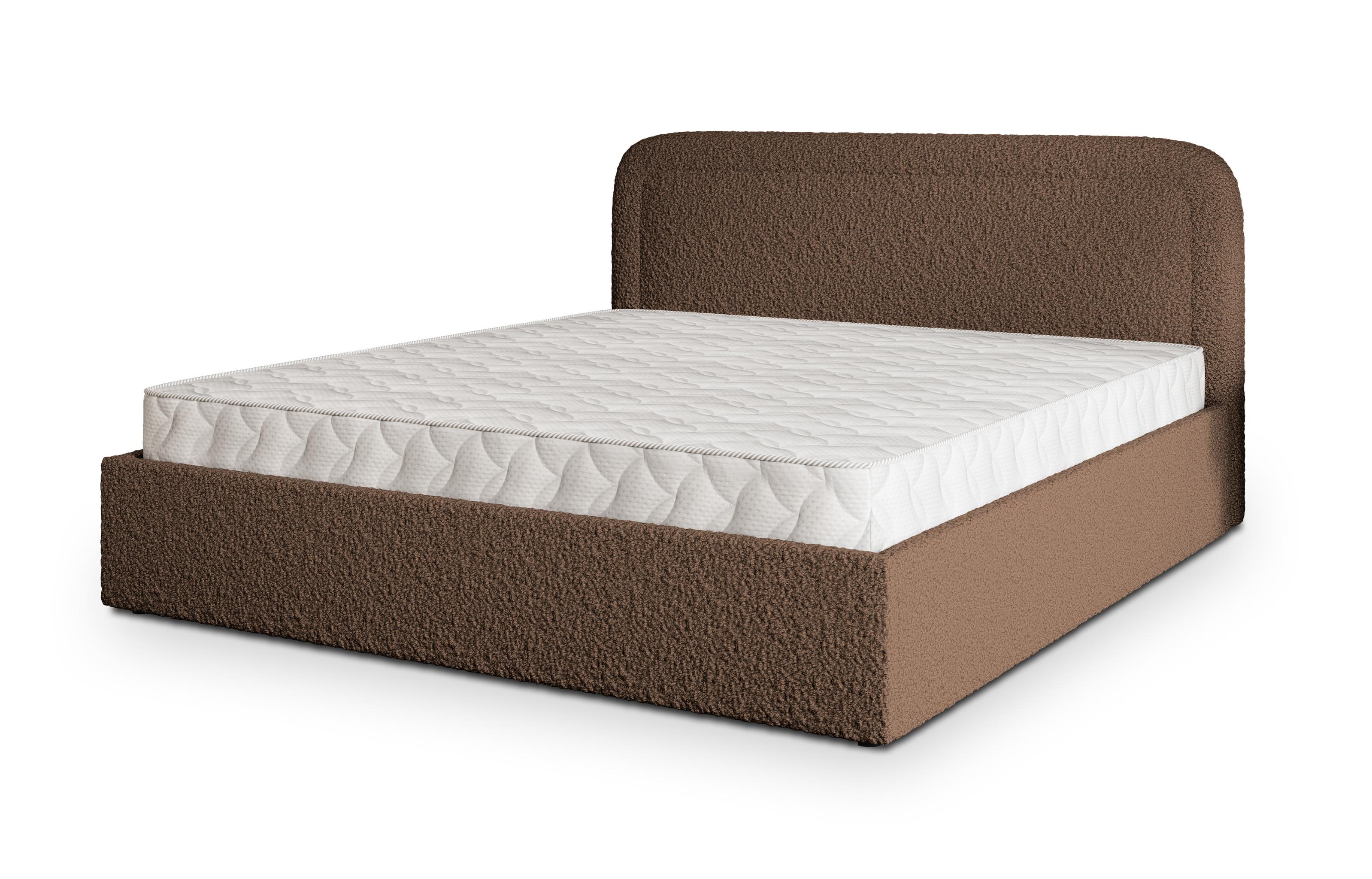 wohnli-moebel-suche-800001533167 Wohnli Möbelsuche - POLSTERBETT BENIRA Q 120x200 cm mit Bettkästen - Braun