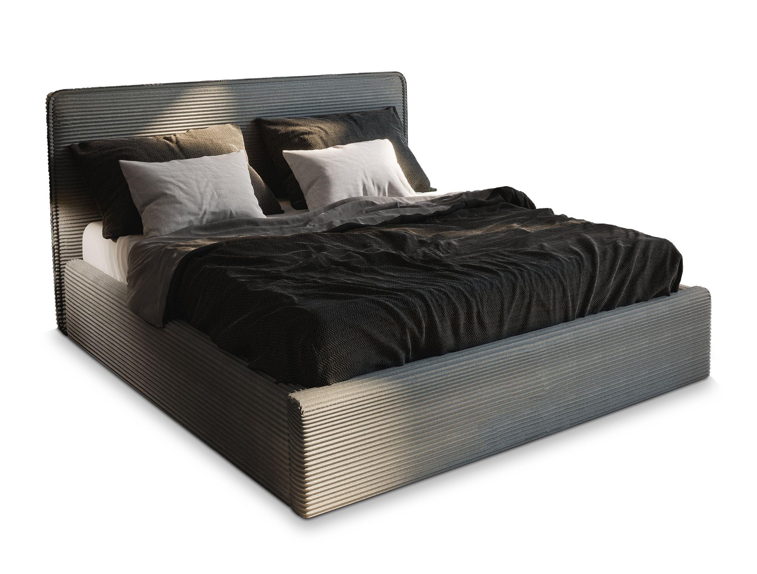 wohnli-moebel-suche-800001533170 Wohnli Möbelsuche - POLSTERBETT PARMA 120x200 cm mit Bettkästen - Grau