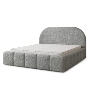 wohnli-moebel-suche-800001533175 Wohnli Möbelsuche - POLSTERBETT FLUSSO 200x200 cm mit Bettkästen - Hellgrau