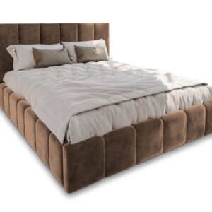 wohnli-moebel-suche-800001533307 Wohnli Möbelsuche - POLSTERBETT TARANTO 200x200 cm mit Bettkästen - Beige