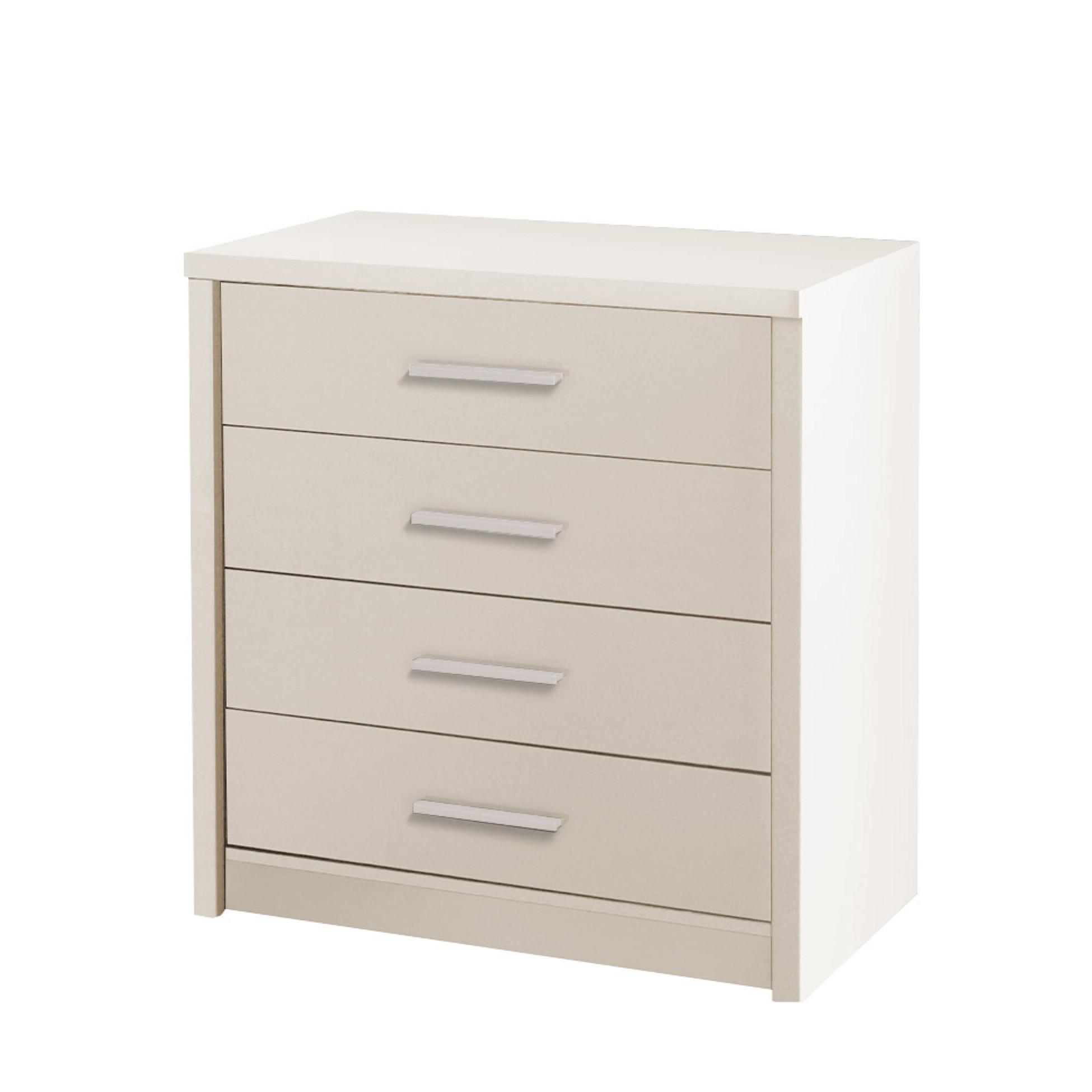 wohnli-moebel-suche-800001533853 Wohnli Möbelsuche - KOMMODE KALISTA 80/83/45cm mit 4 Schubladen Türen Beige