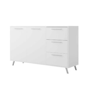 wohnli-moebel-suche-800001533868 Wohnli Möbelsuche - KOMMODE ELISE 140/86/41cm mit 3 Schubladen 2 Türen Weiß
