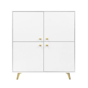 wohnli-moebel-suche-800001533950 Wohnli Möbelsuche - KOMMODE GALIO 140/86/41cm mit Schubladen 4 Türen Weiß