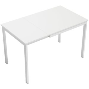 wohnli-moebel-suche-800001538706 Wohnli Möbelsuche - AUSZIEHBARER-ESSTISCH MDF Stahl Weiß