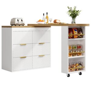 wohnli-moebel-suche-800001538877 Wohnli Möbelsuche - BARTISCH mit küchenbuffet 360° drehbar & 6 schubladen