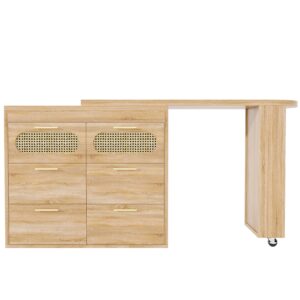 wohnli-moebel-suche-800001538879 Wohnli Möbelsuche - BARTISCH mit küchenbuffet 360° drehbar & 6 schubladen