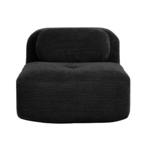 Wohnli Möbelsuche - SOFAMODUL in cordstoff schwarz ohne armlehnen & modular
