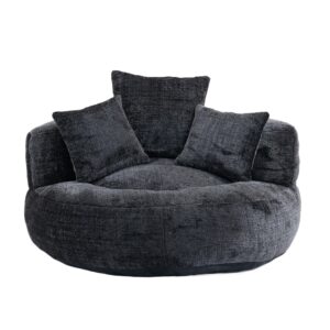 wohnli-moebel-suche-800001538999 Wohnli Möbelsuche - SESSEL chenille bodensessel rund mit kissen