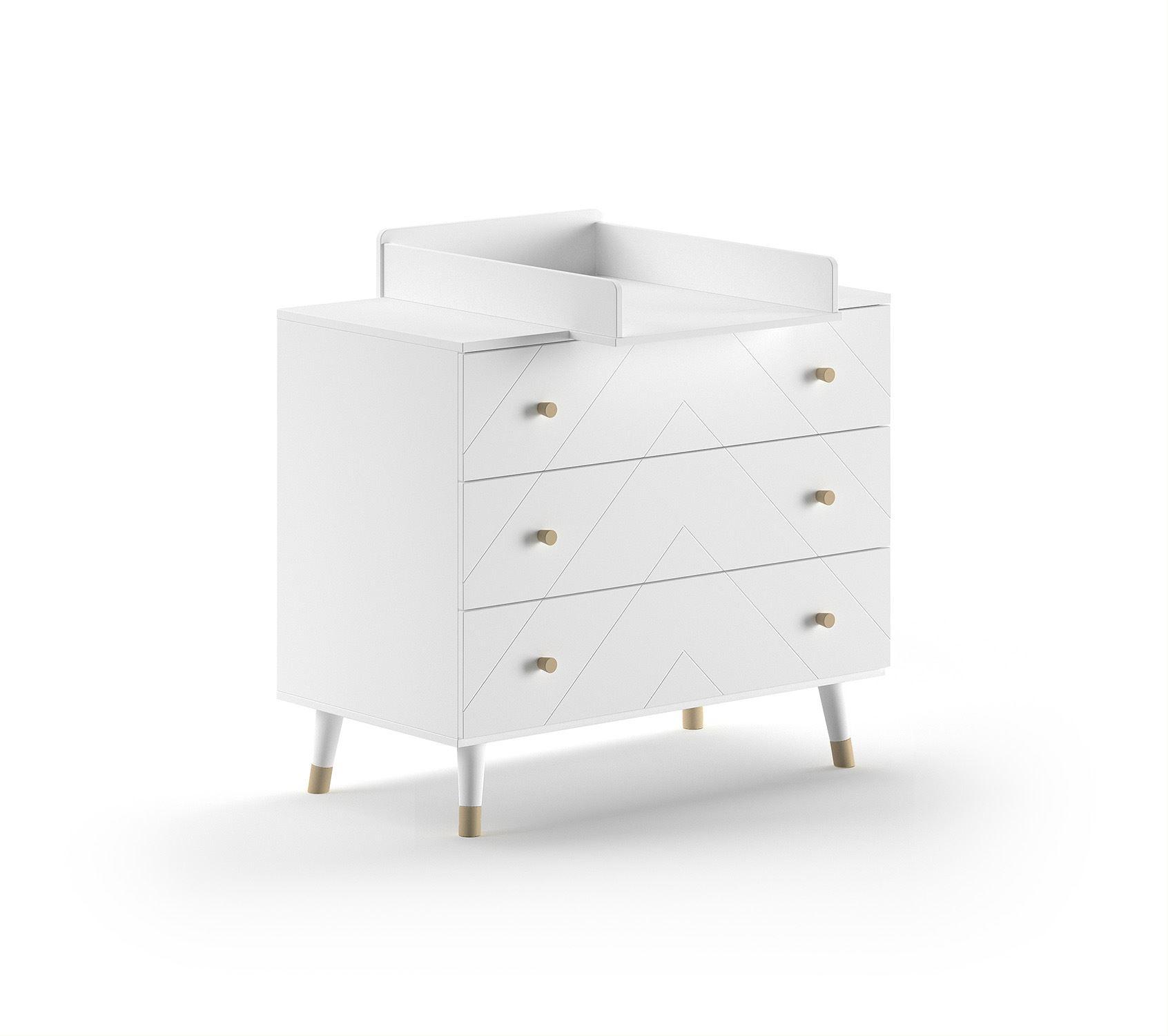 wohnli-moebel-suche-800001542362 Wohnli Möbelsuche - WICKELKOMMODE Kamillah 100x89x57 aus MDF in Satin Weiß