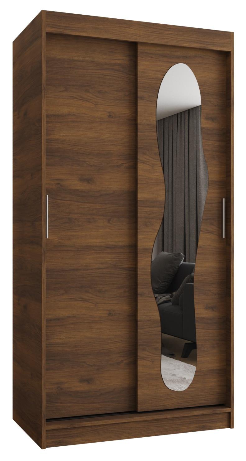 Wohnli Möbelsuche - SCHIEBETÜRENSCHRANK mit Spiegel ULTRA 200/100/62 2-türig