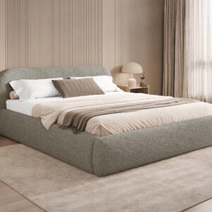 wohnli-moebel-suche-800001546832-1 POLSTERBETT Talori Textil MIRJAN24 Möbel > Betten > Polsterbetten Braun