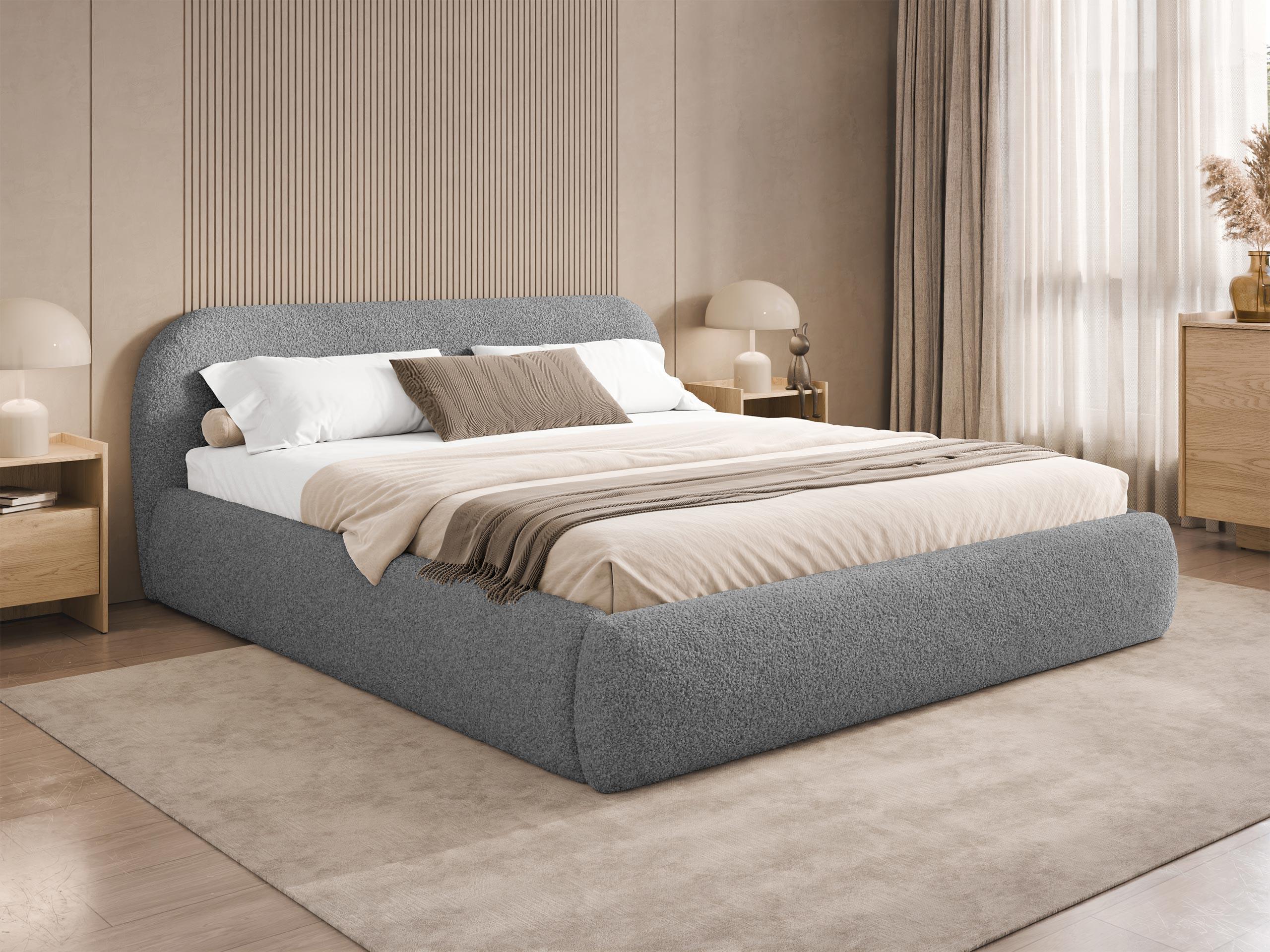POLSTERBETT Talori Textil MIRJAN24 Möbel > Betten > Polsterbetten Grau
