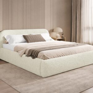 wohnli-moebel-suche-800001546863-1 POLSTERBETT Talori Textil MIRJAN24 Möbel > Betten > Polsterbetten Weiß