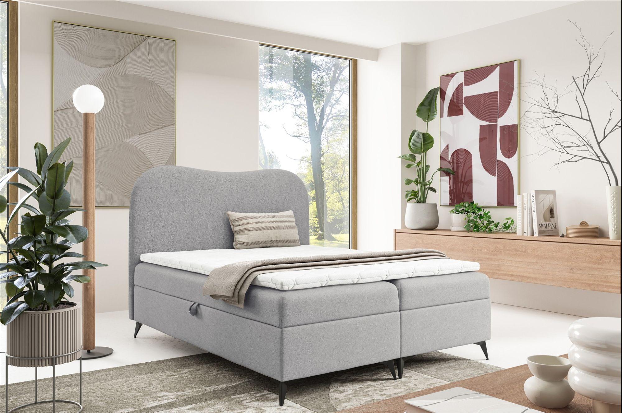 wohnli-moebel-suche-800001548116-1 BOXBETT Blair Textil Fun Möbel Möbel > Betten > Boxspringbetten Grau