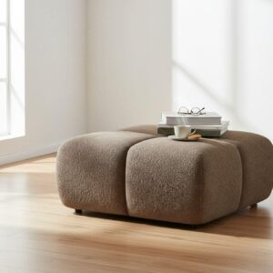 POLSTERHOCKER Vega Textil Fun Möbel Möbel > Sessel > Hocker Braun