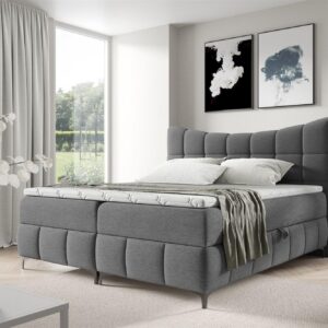 BOXBETT Charles Premi.. In Freya Textil Fun Möbel Möbel > Betten > Boxspringbetten Anthrazit