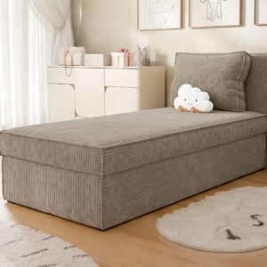 wohnli-moebel-suche-800001561498-1 BOXBETT Posi Cord Textil MIRJAN24 Möbel > Betten > Boxspringbetten Braun