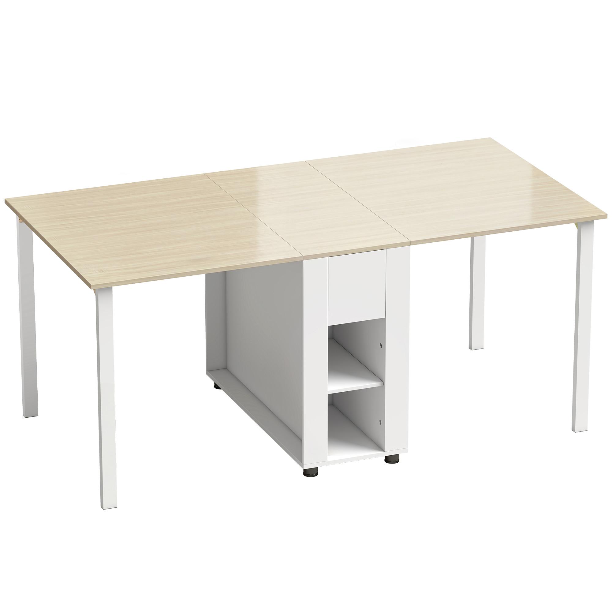 wohnli-moebel-suche-800001562954 Wohnli Möbelsuche - KLAPPTISCH MDF Weiß Naturholz