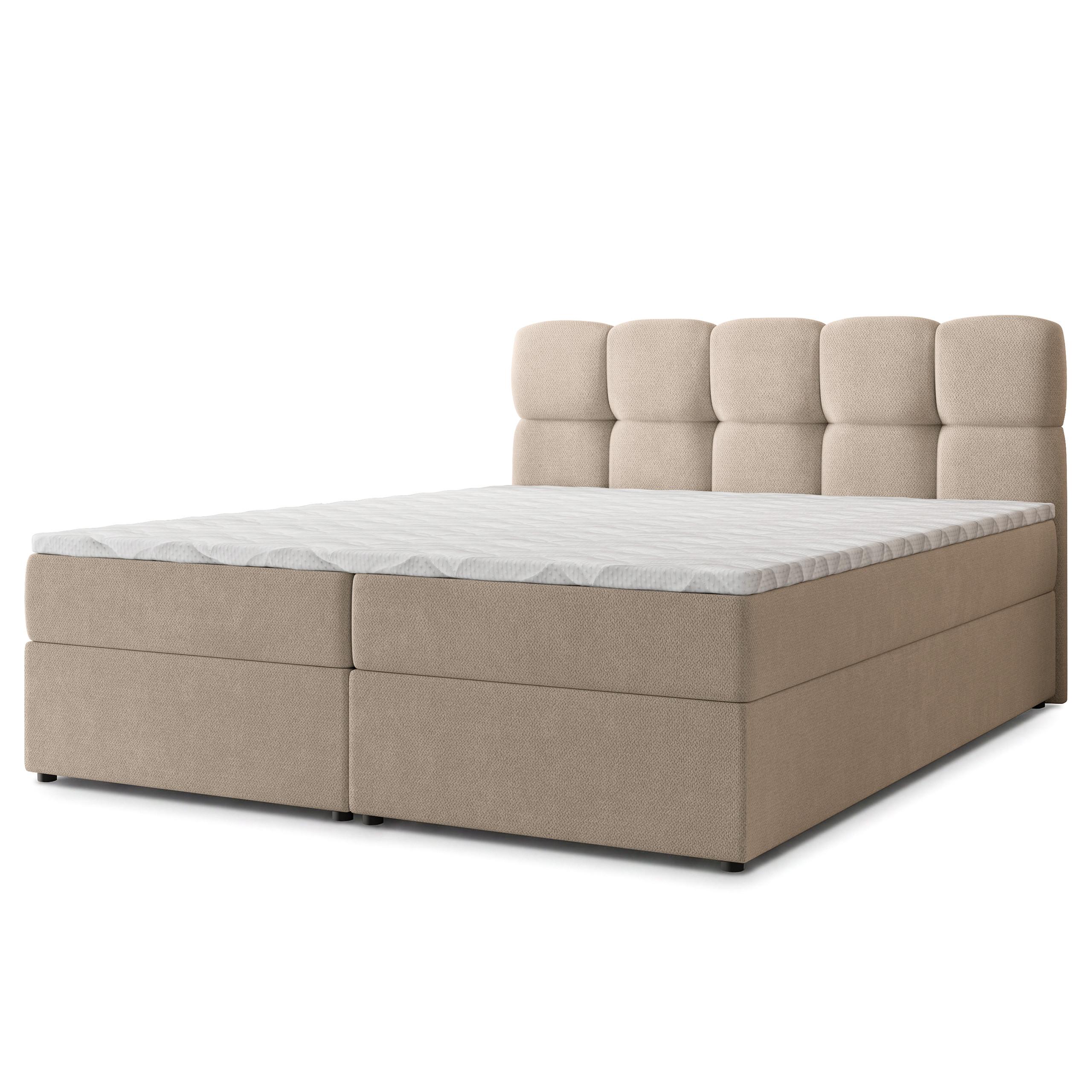 wohnli-moebel-suche-800001588865 Wohnli Möbelsuche - BOXBETT MERU 140x200 cm mit Matratze und Topper - Beige