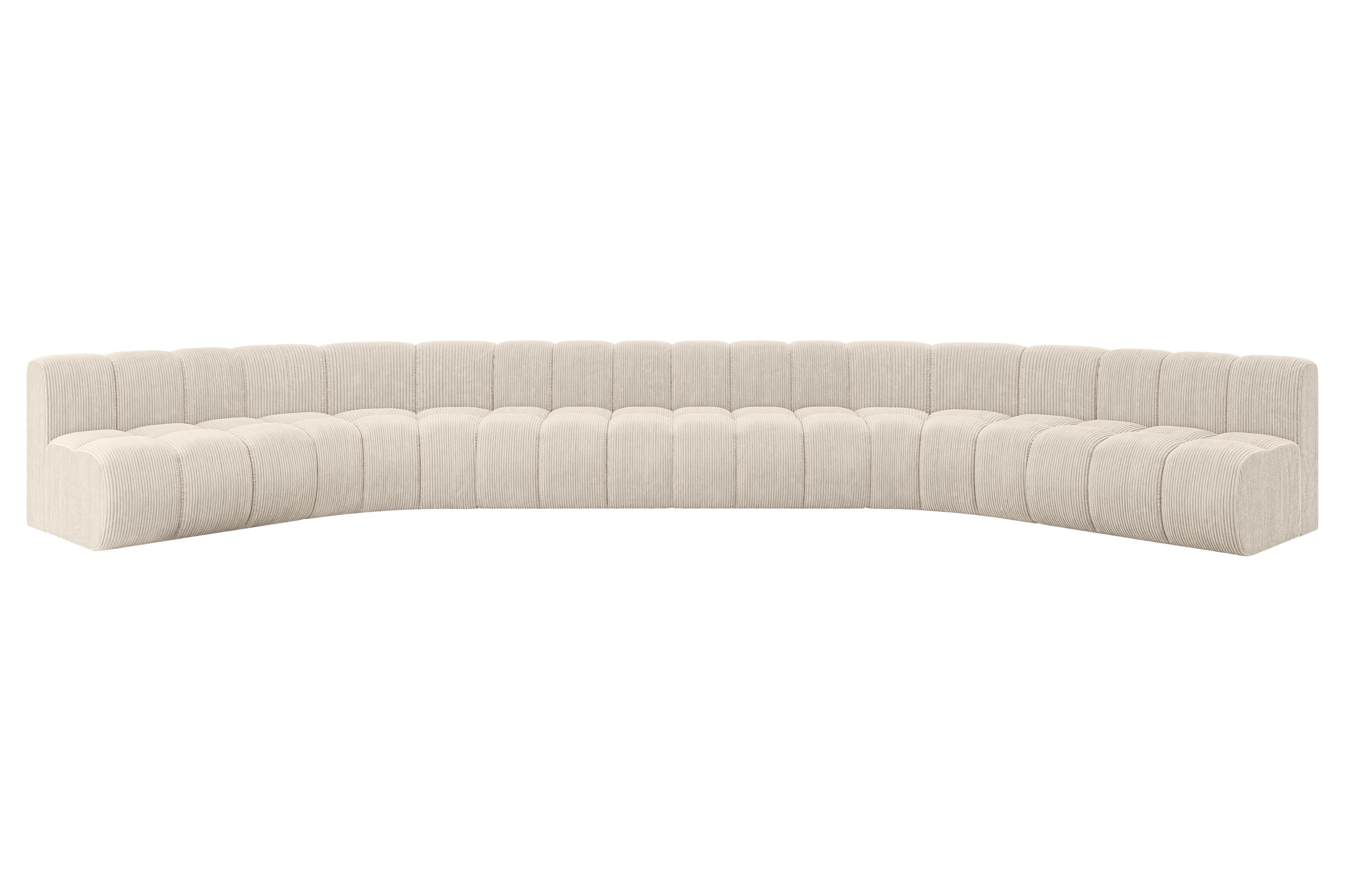 wohnli-moebel-suche-800001592941 Wohnli Möbelsuche - WOHNLANDSCHAFT modulares Sofa Montra-U2 - 581x174x70 cm Beige