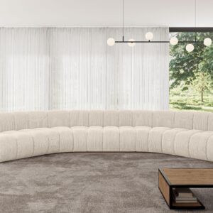 wohnli-moebel-suche-800001593078-1 WOHNLANDSCHAFT modulares Sofa Montra-U1 - 490x174x70 cm Beige Textil ALTDECOR Möbel > Sofas & Couches > Wohnlandschaften > Wohnlandschaften U-Form Beige