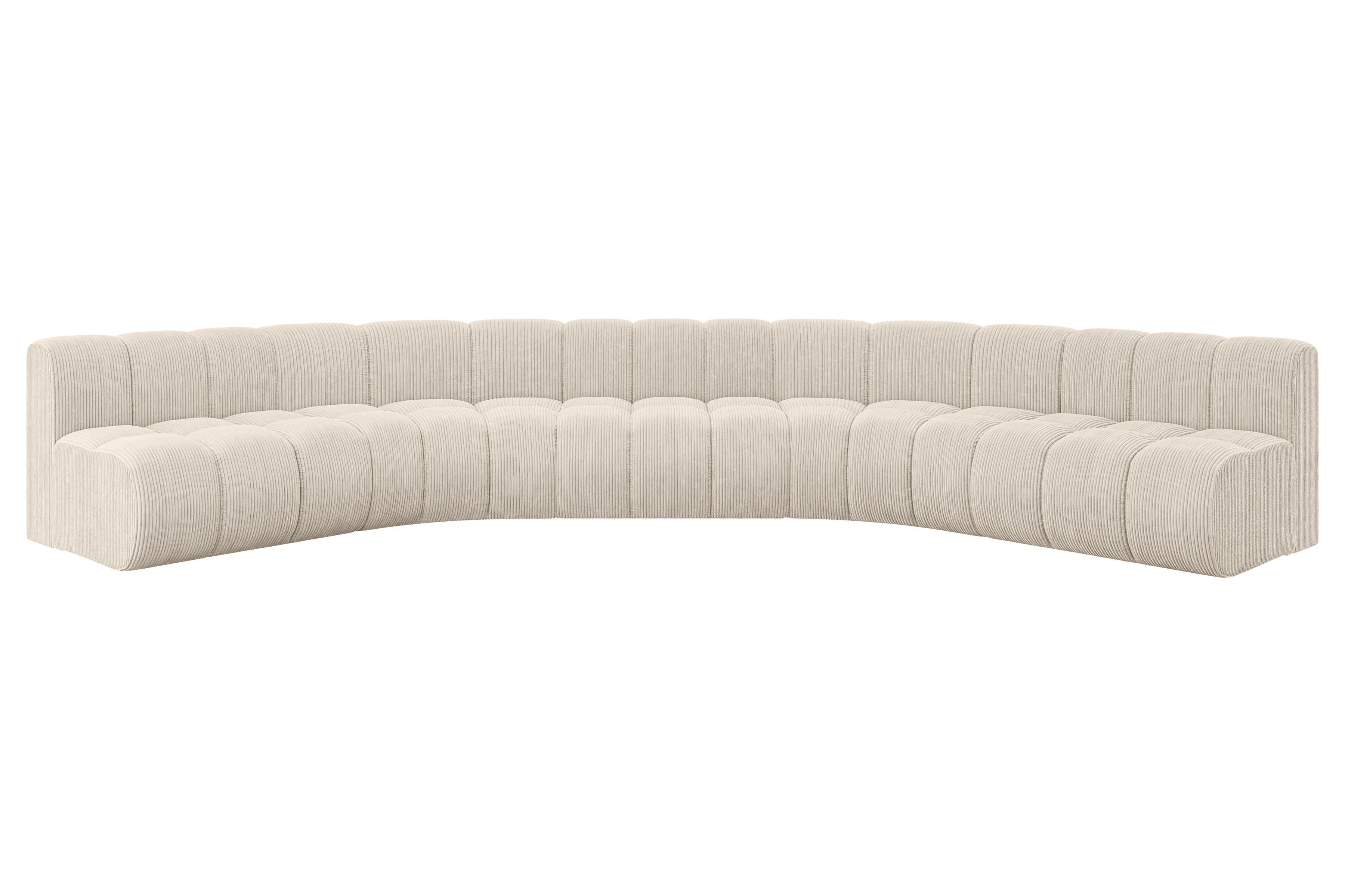 wohnli-moebel-suche-800001593078 Wohnli Möbelsuche - WOHNLANDSCHAFT modulares Sofa Montra-U1 - 490x174x70 cm Beige