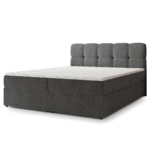 wohnli-moebel-suche-800001593168 Wohnli Möbelsuche - BOXBETT MERU 140x200 cm mit Matratze und Topper - Grau