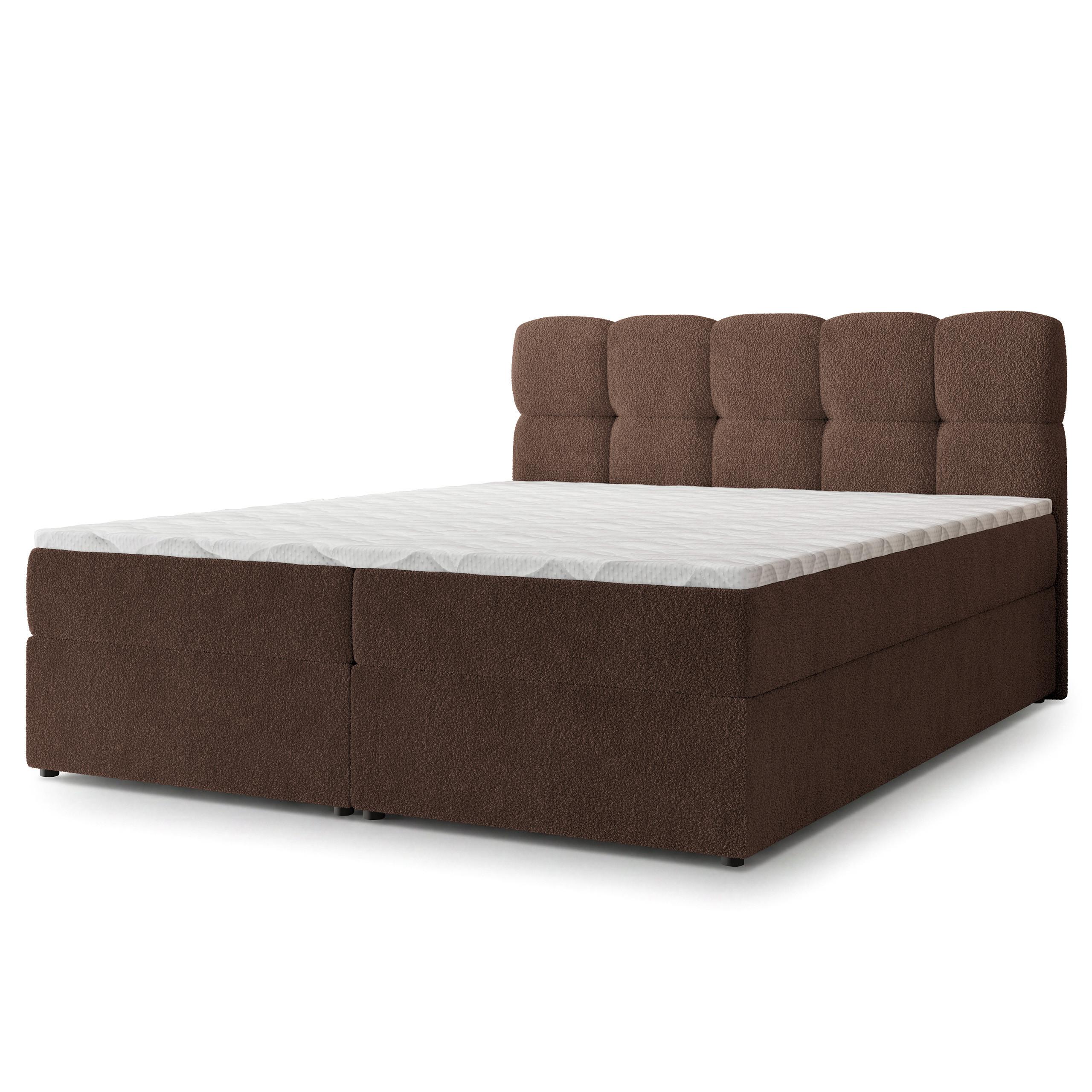 wohnli-moebel-suche-800001593193 Wohnli Möbelsuche - BOXBETT MERU 140x200 cm mit Matratze und Topper - Braun