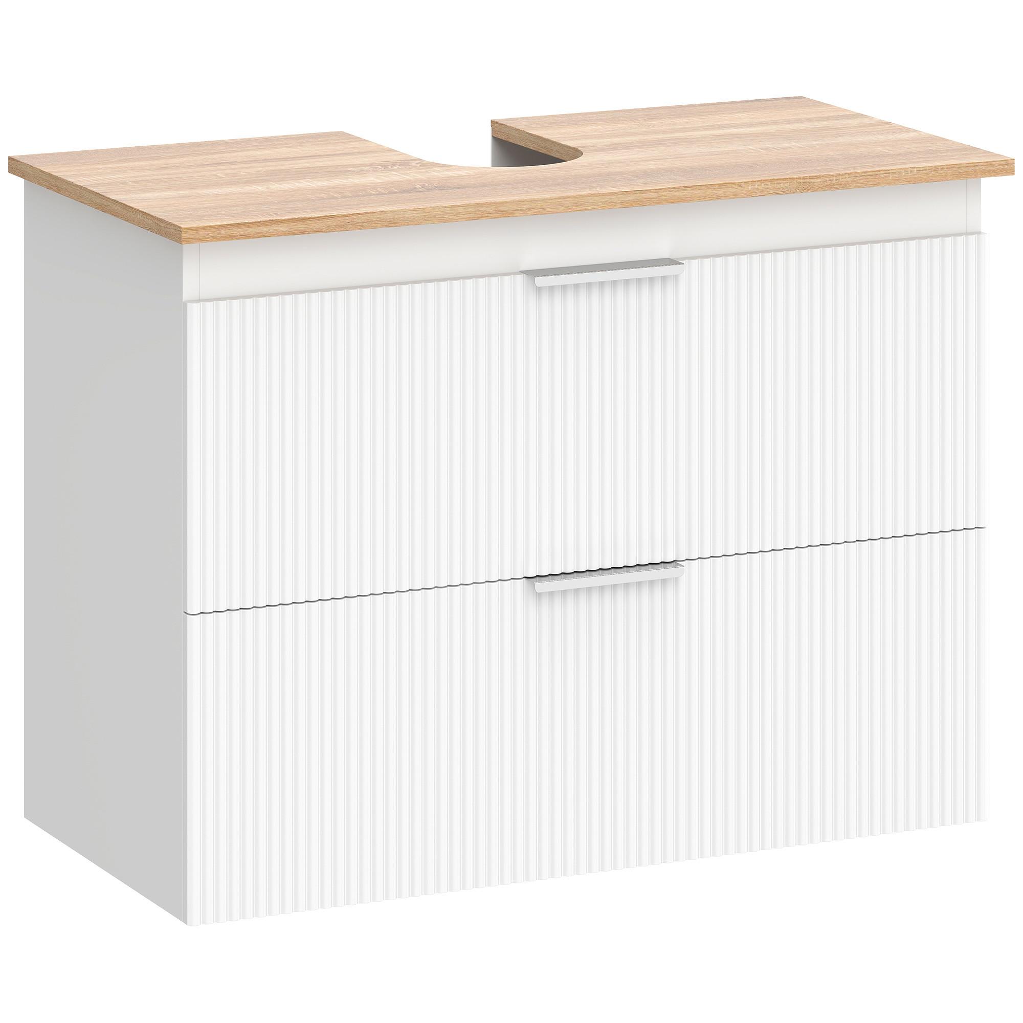 wohnli-moebel-suche-800001593478 Wohnli Möbelsuche - WASCHBECKENUNTERSCHRANK MDF 80/40/60 cm Weiß