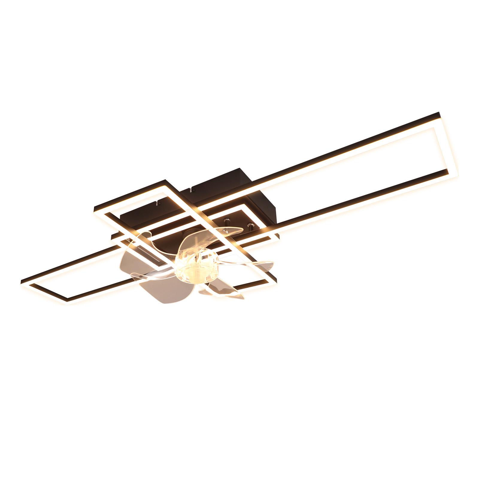 wohnli-moebel-suche-800001597679 Wohnli Möbelsuche - DECKENLEUCHTE mit Ventilator Neryn 94/42/15.5 cm Deckenlampe