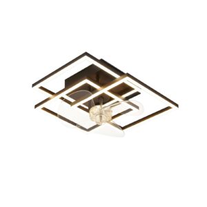 wohnli-moebel-suche-800001597683 Wohnli Möbelsuche - DECKENVENTILATOR Mit Beleuchtung Qalen 37/37/16.5 cm