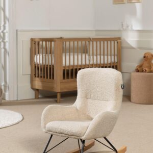 wohnli-moebel-suche-800001598817-1 KINDER SCHAUKELSTUHL Keila komfortabel und bequem Bouclé Stoff beige Kunststoff 58aufmkessel Möbel > Sessel > Relaxsessel Beige