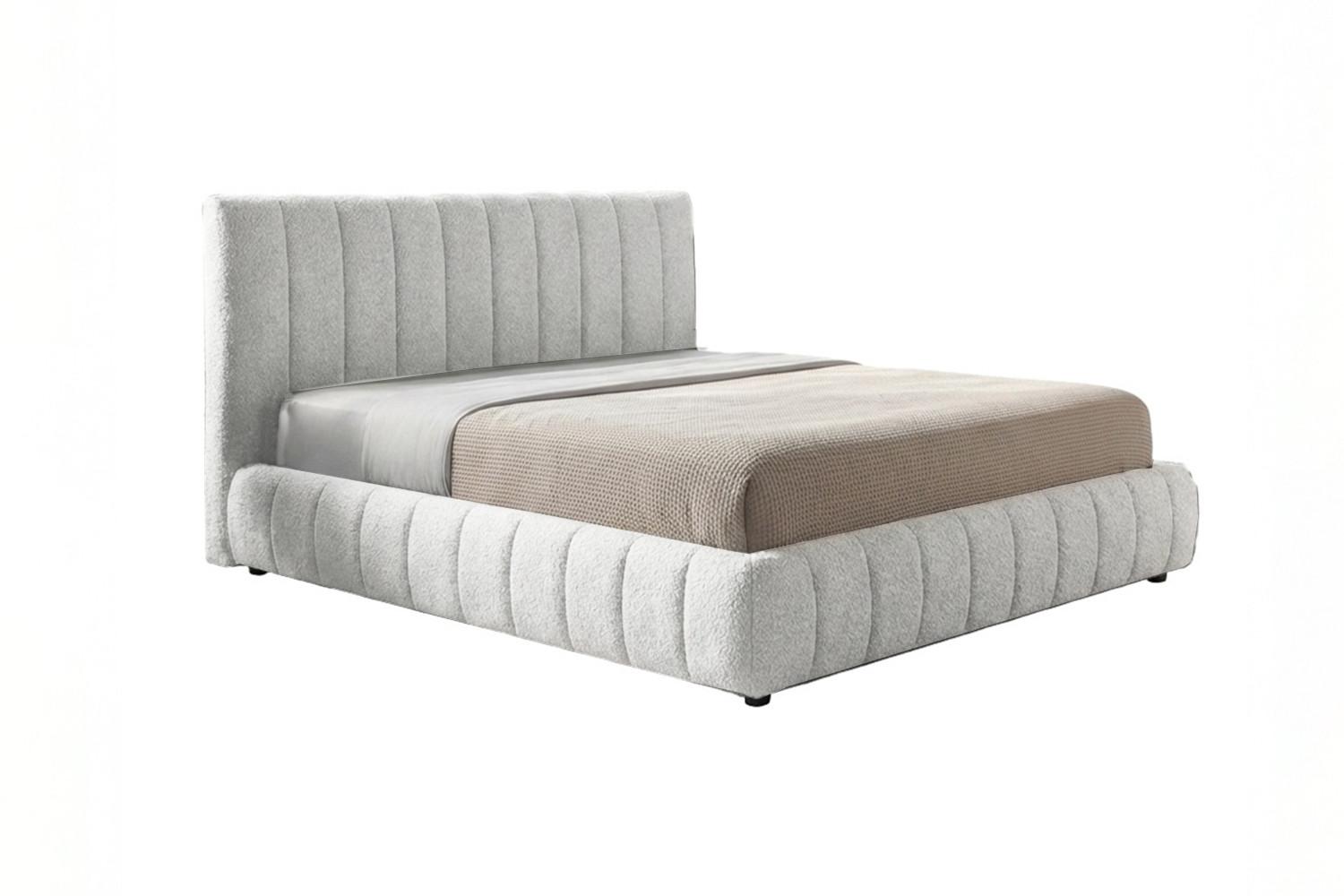 wohnli-moebel-suche-800001599117 Wohnli Möbelsuche - POLSTERBETT ALIOTTA Grau Bouclé