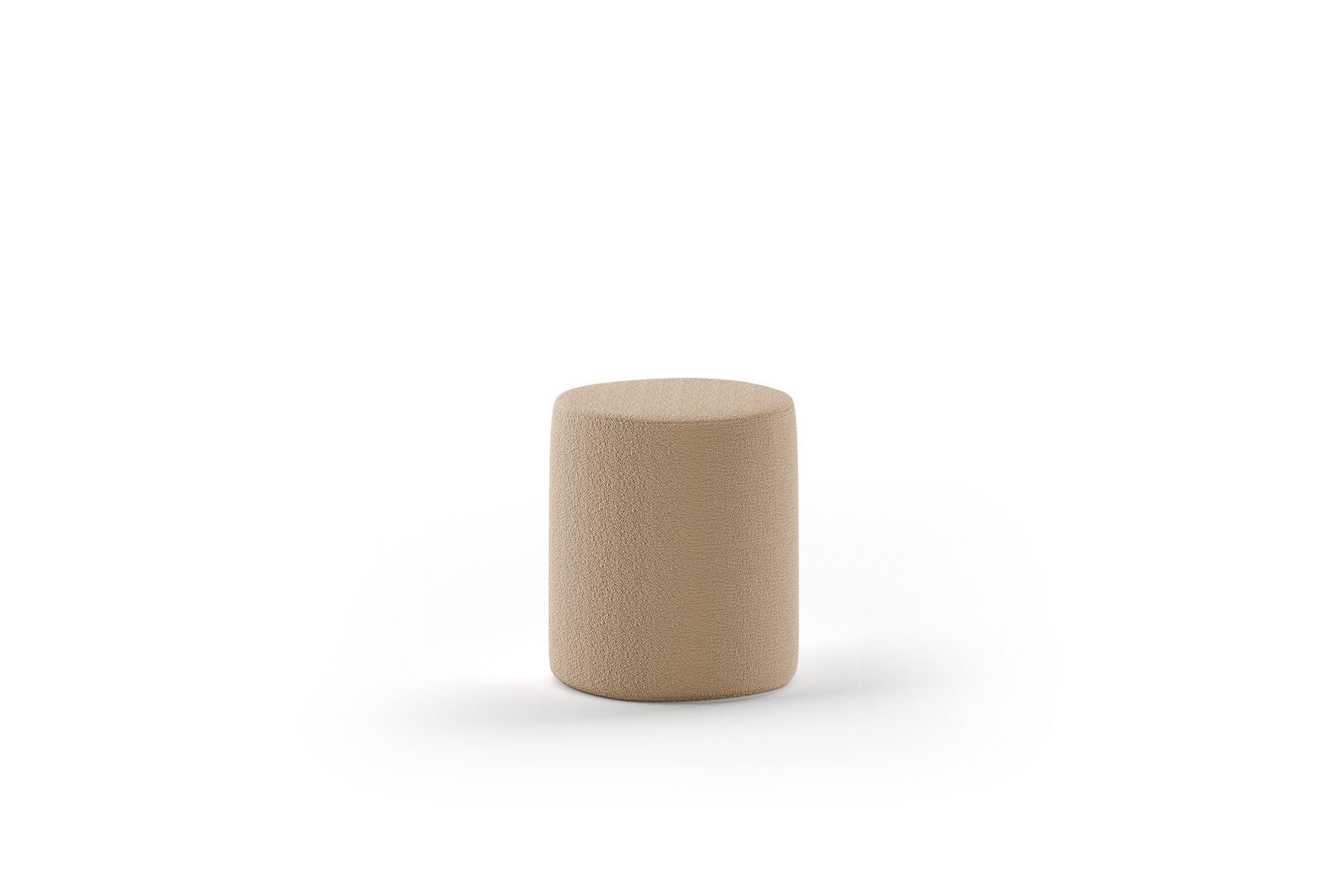 wohnli-moebel-suche-800001599150 Wohnli Möbelsuche - POLSTERHOCKER Karlotta Bouclé Stoff braun Schlafzimmer