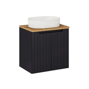 wohnli-moebel-suche-800001605972 Wohnli Möbelsuche - WASCHTISCH 60cm Riva Schwarz und Holz