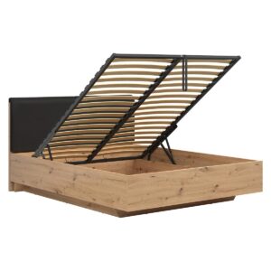 Wohnli Möbelsuche - BOXBETT 160/200 Mao Holz in Eichenoptik