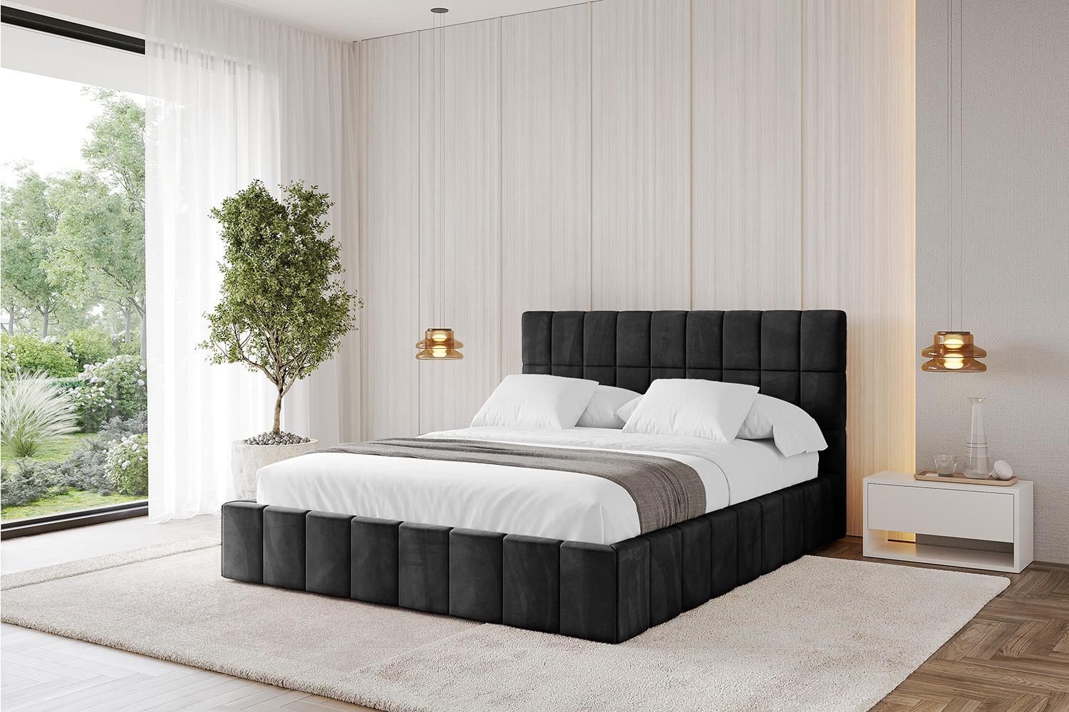 wohnli-moebel-suche-800001609109-1 Boxbett ohne Matratze - AMEA 160x200 Schwarz