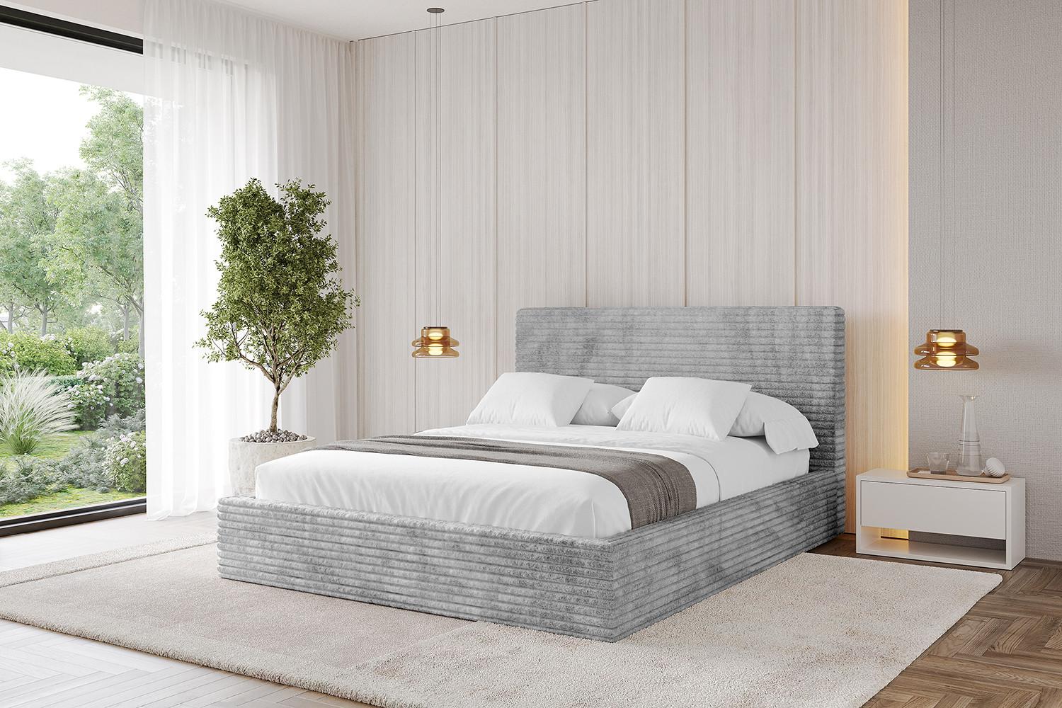 wohnli-moebel-suche-800001609243-1 Boxbett ohne Matratze - ALOVA 200x200 Hellgrau