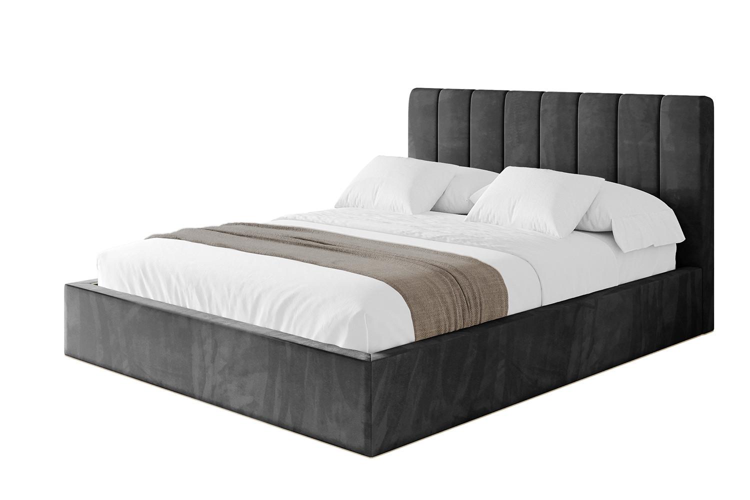 Wohnli Möbelsuche - POLSTERBETT mit Bettkasten und Lattenrost