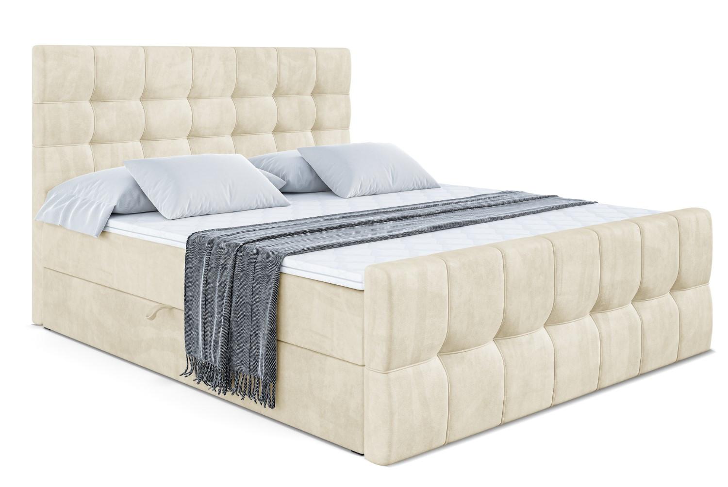 Wohnli Möbelsuche - BOXBETT BERO-Z - 140 x 200 - H3 - Beige