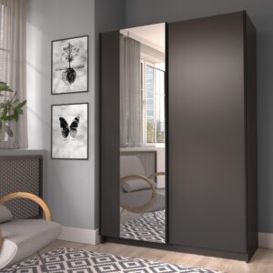 wohnli-moebel-suche-800001609916-1 6cm 2-türig mit Spiegel Schwarz