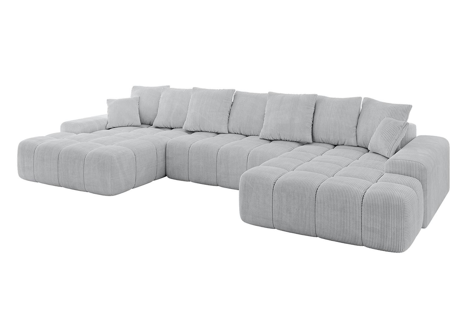 wohnli-moebel-suche-800001616767 Wohnli Möbelsuche - WOHNLANDSCHAFT ENSI-U - 353x164x69 cm Grau