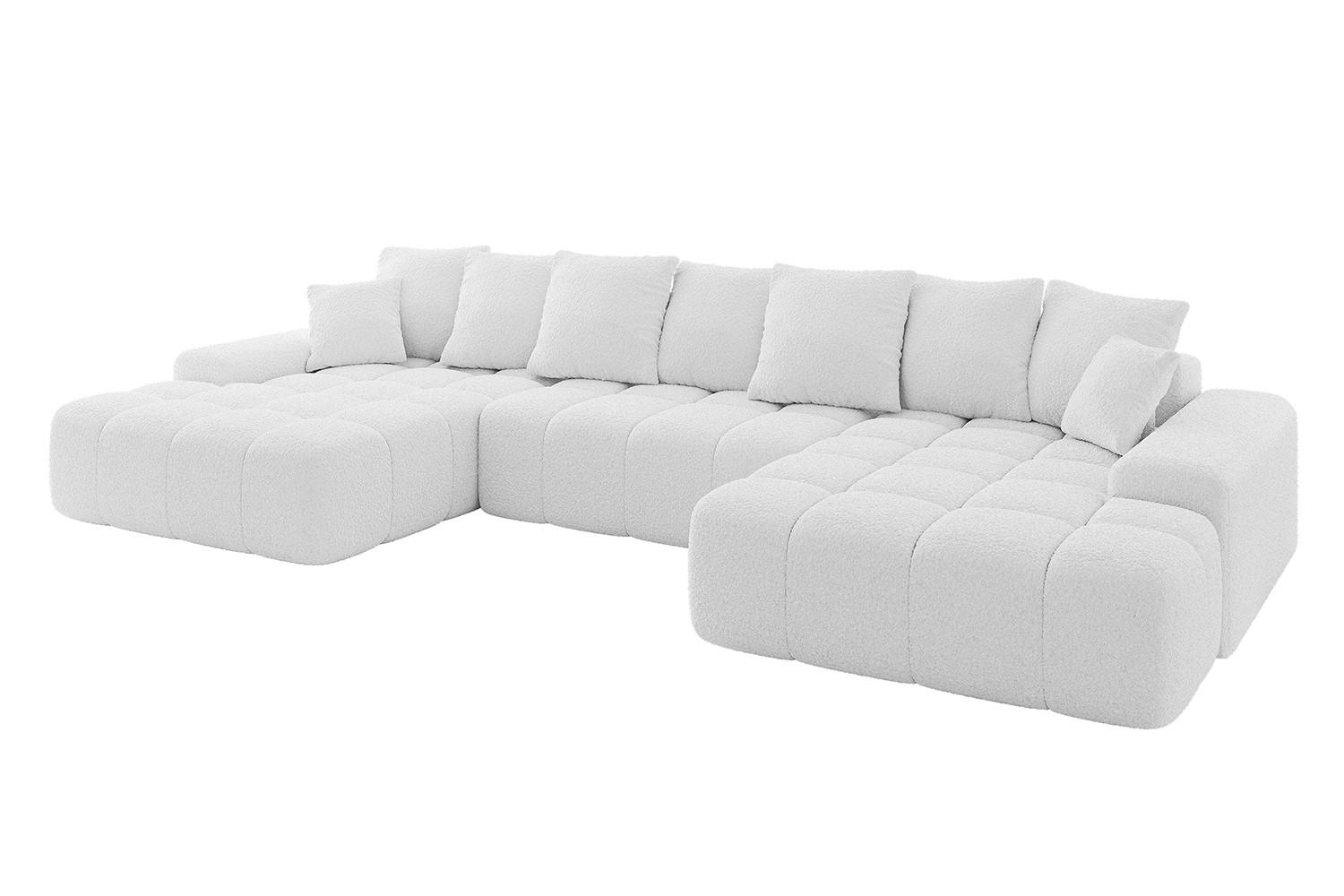 wohnli-moebel-suche-800001616790 Wohnli Möbelsuche - WOHNLANDSCHAFT ENSI-U - 353x164x69 cm Weiß