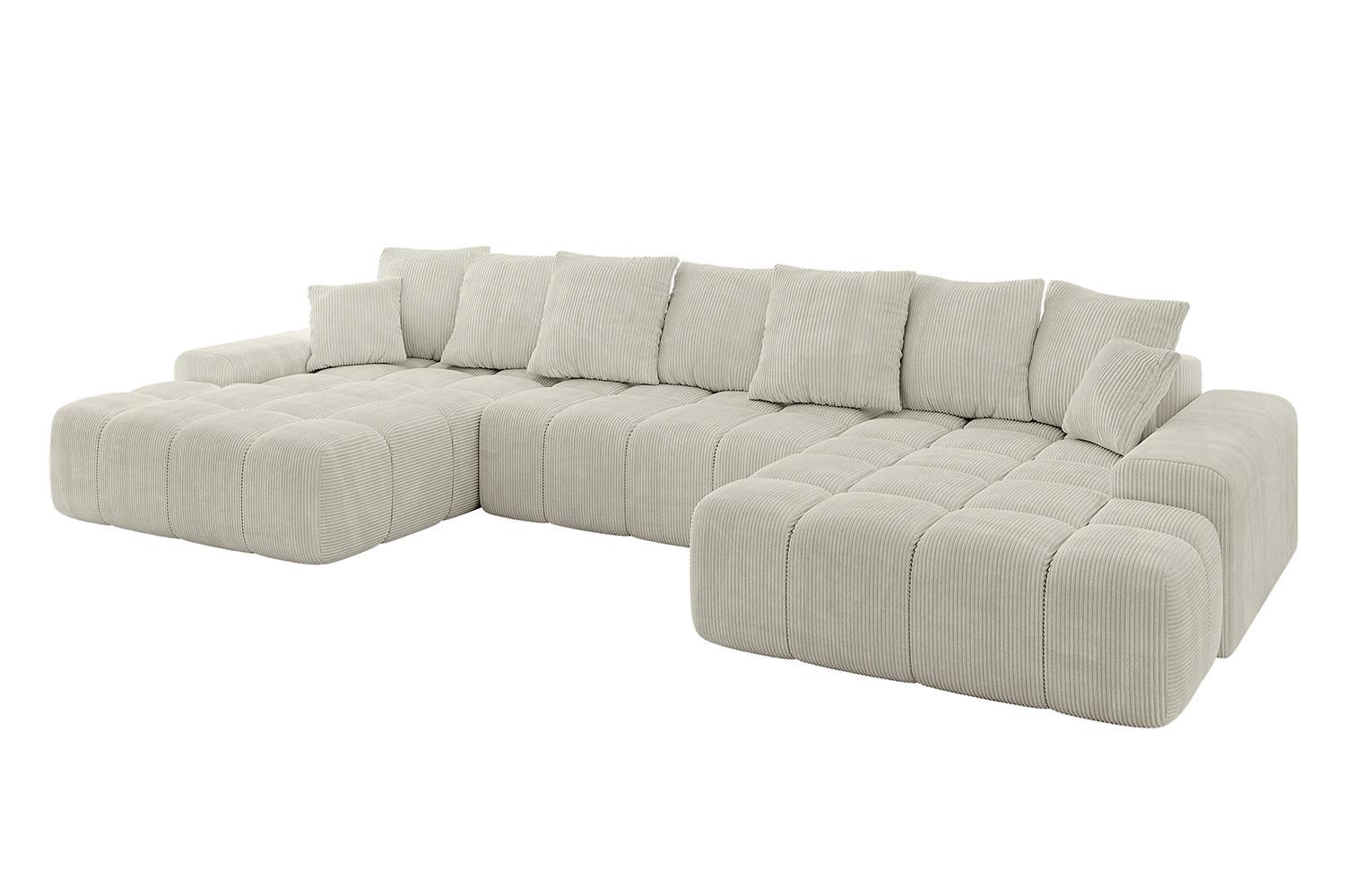 wohnli-moebel-suche-800001616802 Wohnli Möbelsuche - WOHNLANDSCHAFT ENSI-U - 353x164x69 cm Creme