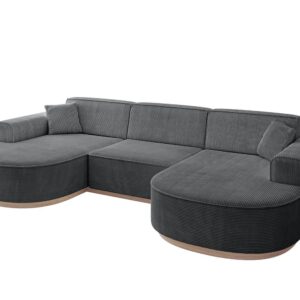 wohnli-moebel-suche-800001616836 Wohnli Möbelsuche - WOHNLANDSCHAFT MARI-U1-v1 - 303x171x83 cm Dunkelgrau Cord