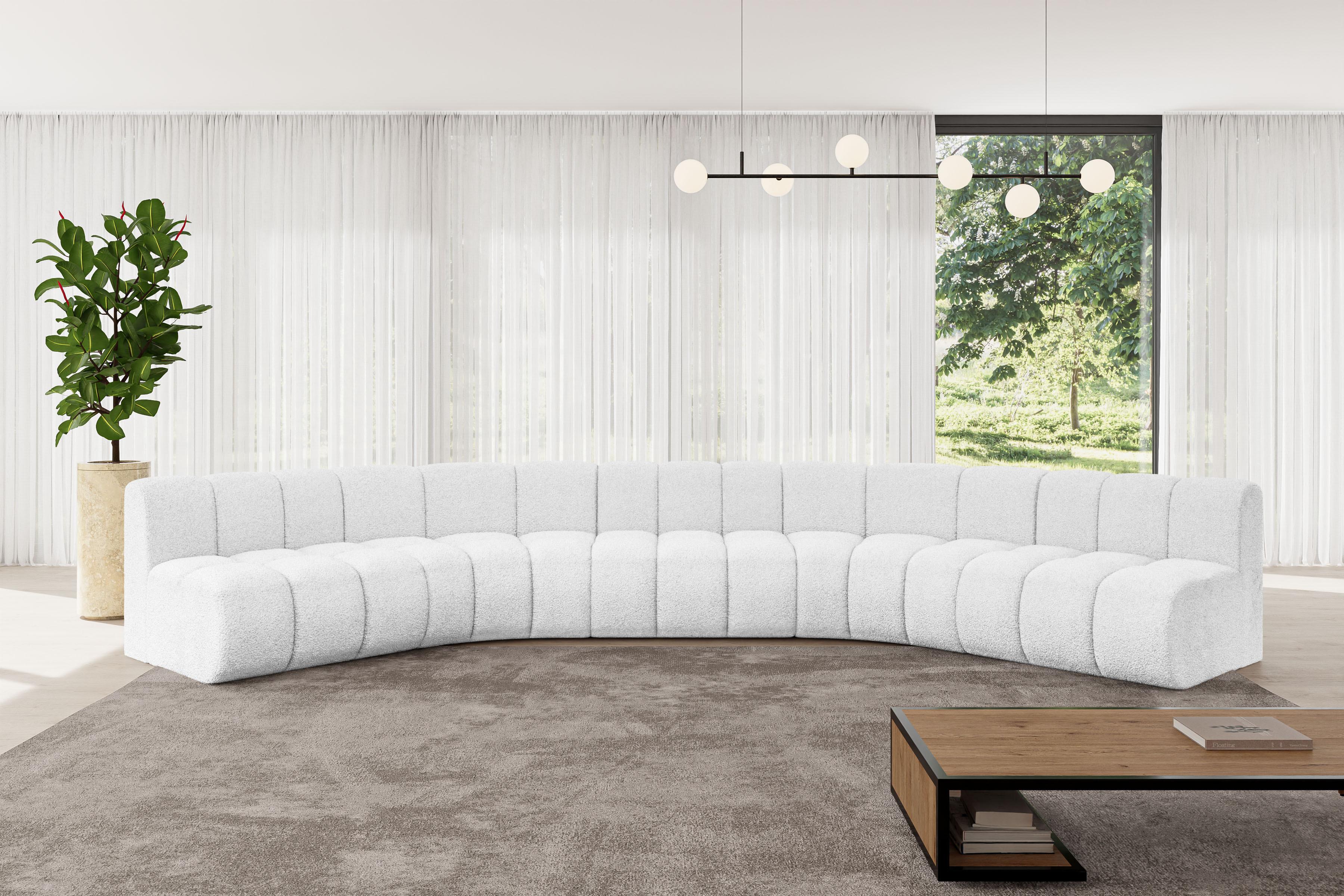 wohnli-moebel-suche-800001616884-1 WOHNLANDSCHAFT modulares Sofa Montra-U1 - 490x174x70 cm Weiß Textil ALTDECOR Möbel > Sofas & Couches > Wohnlandschaften > Wohnlandschaften U-Form Weiß