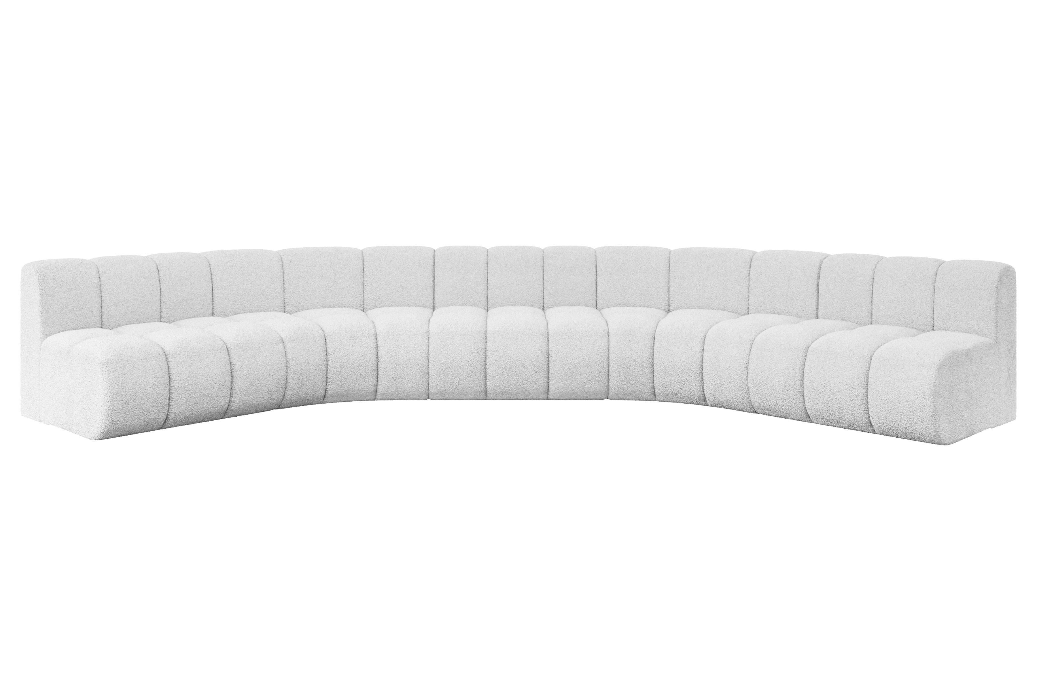 wohnli-moebel-suche-800001616884 Wohnli Möbelsuche - WOHNLANDSCHAFT modulares Sofa Montra-U1 - 490x174x70 cm Weiß