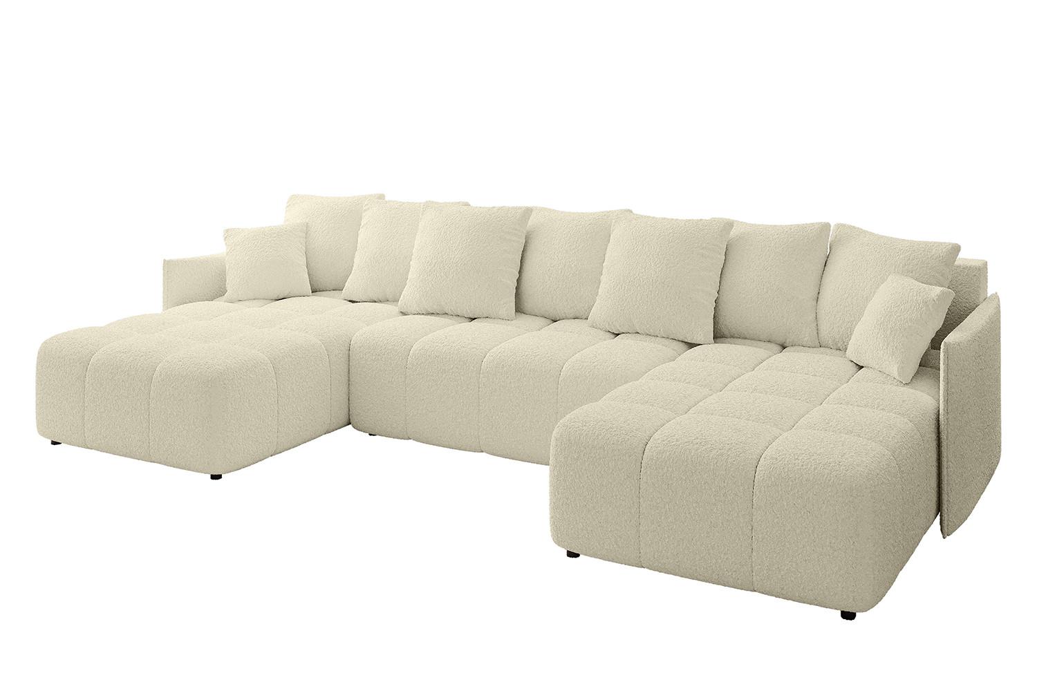 wohnli-moebel-suche-800001616924 Wohnli Möbelsuche - WOHNLANDSCHAFT LONLI-U 355x189x68 Beige Bouclé