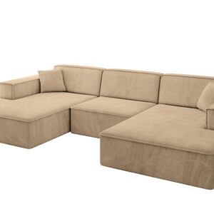 wohnli-moebel-suche-800001616947 Wohnli Möbelsuche - WOHNLANDSCHAFT IREA-U1-v4 - 303x171x79 cm Beige