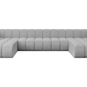 wohnli-moebel-suche-800001616972 Wohnli Möbelsuche - WOHNLANDSCHAFT modulares Sofa Joren-U2 - 410x177x70 cm Hellgrau